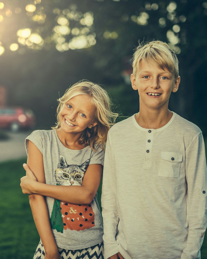 School uniform set — Sky Blue (children)