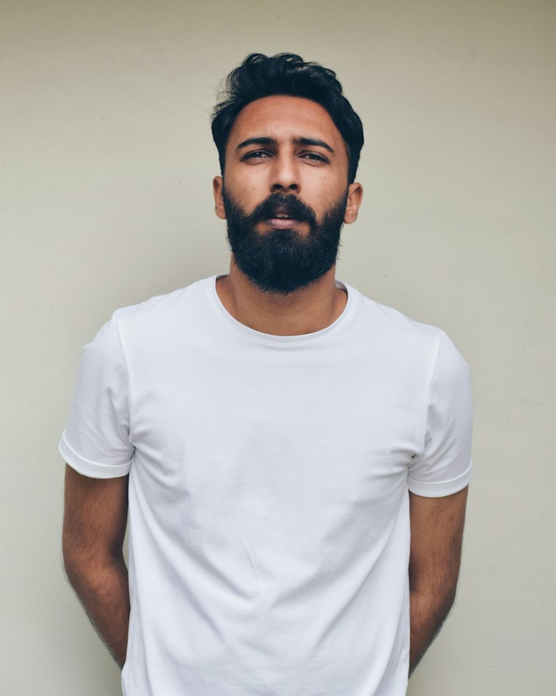 Polo T-shirt — Navy (men)