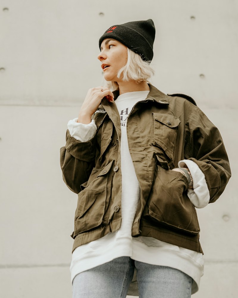 Winter jacket — Olive (men)