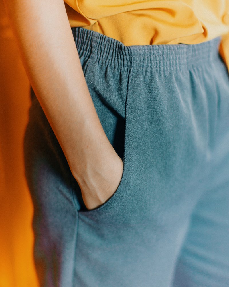 Cotton leggings — Brown (women)